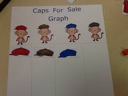 Fun beginner preschool math learning activity workbook: Graph Caps For Sale E1399587155653 Math At Home