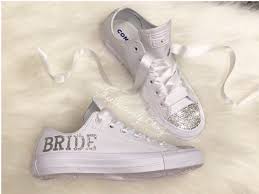 Excited To Share This Item From My Etsy Shop Wedding Converse With Date Personalized Wedding Converse Bride Converse Converse Wedding Shoes Wedding Sneakers