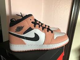 Air Jordan 1 Mid Pink Quartz Grade School Size 4 5y 6 W Authentic 555112 603 Fashion Clothing Shoes In 2020 Jordan Shoes Retro Jordan Shoes Girls Nike Shoes Girls
