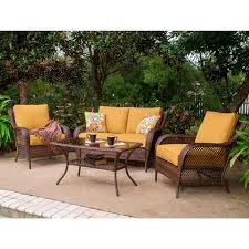 Aruba 4 Piece Deep Seating Set Outdoor Furniture Outdoor Patio Furniture Patio Set