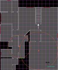So if you're in a bigger room you'll have to jot a few around. This Is What 1m And The Crucifix Radius Look Like On Tanglewood Phasmophobiagame