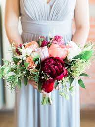 See more ideas about wedding bouquets, wedding flowers, bridal bouquet. Dusty Blue Pink And Gold Classic Wedding Blue Wedding Bouquet Red Bouquet Wedding Bridal Bouquet Blue