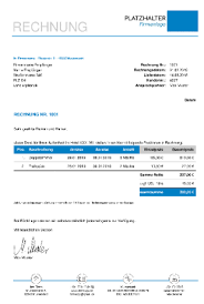 Jul 05, 2021 · die vorlage eines ärztlichen attests bei der versicherung ist jedoch zwingend nötig, damit sie in leistung geht. Hotelrechnung Muster Vorlage Kostenlos Zum Download