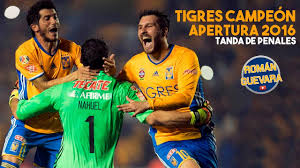 El camino hacia esta gran final primero pasó por la victoria de américa sobre cruz azul en cuartos de final y de los pumas de la unam en las semifinales de este certamen. Tigres Campeon Apertura 2016 Vs America 3 0 Penales Liga Mx Youtube