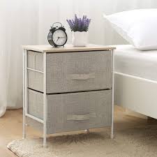 Get the best deal for beige nightstands from the largest online selection at ebay.com. Leaf House Bedside Table With 2 Drawers Nightstand For Nursery Kids Room No Tools Required Beige