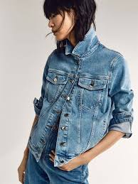 classic denim jacket women massimo dutti denim jacket denim classic denim jacket