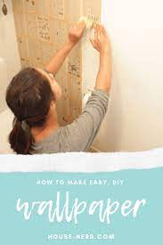 How To Make Diy Wallpaper From An Old Book Diy Wallpaper Newspaper Wallpaper Diy Newspaper