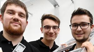 Jugend forscht: Mit diesem Gerät steht jede Leiter garantiert richtig