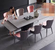 An absolutely beautiful piece of furniture and i own it. Rock Slab Dining Table Rectangular Home Nordic Modern Italian Light Luxury Stretch Dining Table Dining Room Sets Aliexpress
