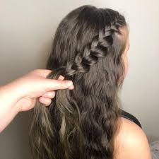 Basic french braid | luxy hair. 5 Flower Braid Hair Ideas And Easy Tutorial In Step By Step Pics