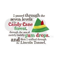 Candy Cane Forest Quote Rectangle Magnet By Studiometzger Cafepress In 2021 Elf Quotes Buddy The Elf Quotes Christmas Movie Quotes
