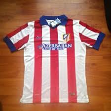 To download atletico madrid kits and logo for your dream league soccer team, just copy the url above the image, go to my club > customise team > edit kit > download and paste the url here. In Stock Atletico Madrid Home 14 15 Player Men Soccer Football Jersey Sports On Carousell
