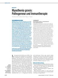 Myasthenia Gravis
