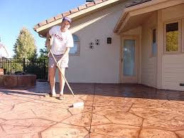 Experts will answer the question how long does concrete take to dry? with the answer concrete takes 28 days to cure. when concrete begins to harden, the water emerges to the surface. Stamped Concrete Sealing Wow