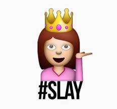 Slay Emoji And Girl Image Emoji Funny Girl Emoji