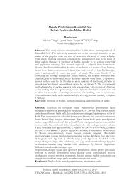 Seluruh kehidupan rasulullah menjadi contoh teladan kepada umat islam. Pdf Metode Pembelajaran Rasulullah Saw Telaah Kualitas Dan Makna Hadis