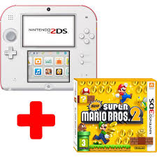 ¡compra con seguridad en ebay! Nintendo 2ds Roja New Super Mario Bros 2 Discoazul Com