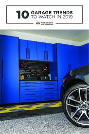 2019 Garage Trends To Watch Smart Tech To Heating And Cooling Upgrade The Garage And Stay A Step Garage Design Garage Storage Systems Garage Plans With Loft