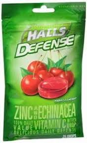 Halls defense zinc and echinacea drops harvest cherry halls defense zinc with vitamin c and echinacea supplement drops help keep you going by helping to support your immune system**. Halls Cough Drops Defense Vitamin C Echinaca Zinc Cherry 25 Ct Pack Of 3 Buy Online In Barbados At Barbados Desertcart Com Productid 7925835