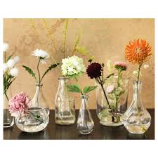 Viljestark Clear Glass Vase Height 8 Cm Ikea Ikea Wedding Wedding Centerpieces Wedding Vases