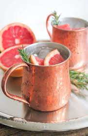 Grapefruit Rosemary Moscow Mule Domesticate Me Recipe Grapefruit Recipes Yummy Drinks