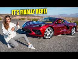 Probably she went too far. Emelia Hartford Drives The C8 And She Is Getting One For Herself Midenginecorvetteforum Com