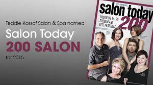 Download teddie kossof salon spa and enjoy it on your iphone, ipad, and ipod touch. Salon Today Magazine Honors Kossof Salon