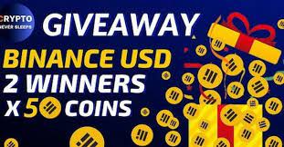 50 Binance Usd Coins Busd Tokens Giveaway In 2021 Giveaway Token Coins