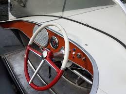 9 companies | 39 products. 1956 Crestliner Viking Deluxe Polished Sides Non Stock Off White Deck Customized Windshield Layed Back And Lo Boat Steering Wheels Runabout Boat White Deck