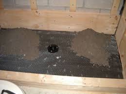Pin By Tracy Valentini On Bath Building A Shower Pan Shower Pan Shower Floor