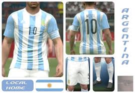 Argentina powered into the copa américa final on a night when everything appeared to finally click in attack. Argentina Copa America Local Kits By Pasaco2009 Pes Patch