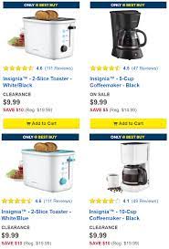 While small kitchen appliances like toasters and coffeemakers are considered almost indispensable to most homeowners, kitchen appliances like dehydrators , air fryers and ice cream makers can help people broaden their. Best Buy Small Kitchen Appliances 9 99