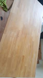 Over The Weekend I Stained My Ikea Gerton Desk A Charcoal Gray With A Poly Finish Handmade Crafts Howto Diy Gerton Ikea Ikea Ikea Diy