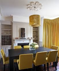 Mixing In Some Mustard Yellow Ideas Inspiration Gold Dining Room Dining Room Contemporary Dining Room Design
