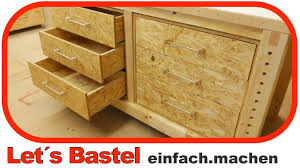 Unterschrank Fur Werkbank Mit Schubladen Selber Bauen 2 2 Schublade Selber Bauen Schublade Bauen Werkbank Mit Schubladen