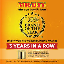 Mr diy logo png › transparent diy logo png. Three In A Row Mr Diy Wins Its Third World Branding Award Mr Diy Always Low Prices