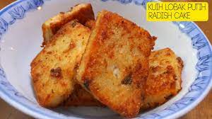 Resepi kuih lobak putih goreng. Kuih Lobak Putih Goreng Cina Pan Fried Radish Cake èåœç³• Dapur 2020 Youtube