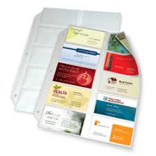 Office Depot Brand Business Collection Card File Binder Refill Pages 8 12 X 11 Pack Of 10 Office Depot
