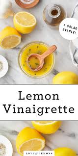 Lemon Vinaigrette Recipe Love And Lemons Recipe Vinaigrette Recipes Lemon Vinaigrette Vinaigrette