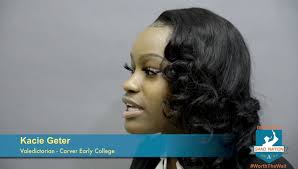 What a hardworking trio! Your stories are so inspiring! Meet the Carver  Early College Valedictorian Kacie Geter, Salutatorian Wahhad Allah and STAR  student Amari Mitchell! #APSGrad2020 is ...