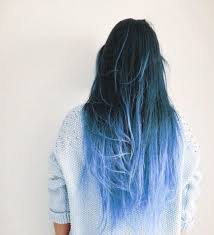 Two tone hair color can be a bold fashion statement as well as a fun way to experiment with unique hair colors. Blue Ombre Hair 40 Gorgeous Ideas That Will Look Lovely On You My New Hairstyles