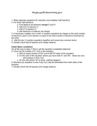 Balancing equations chemistry worksheets teaching resources tpt. M Amp M S Balancing Equations Lab