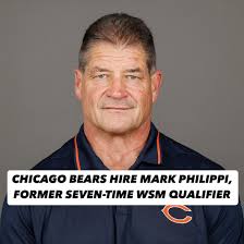 The @chicagobears have added Mark Philippi to its coaching staff 💪  Philippi (a former seven-time #WSM qualifier) will join the Bears as the  lead assistant strength coach. Philippi has over three decades