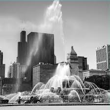 Black And White Chicago Skyline Wall Art Chicago Skyline Black White Wall Art In 2020 Chicago Skyline White Wall Art Chicago Photography
