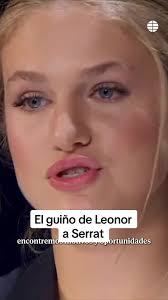 El guiño de Leonor a Serrat en su discurso
