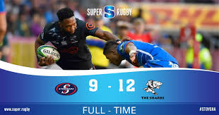 Our live updates will appear below. Super Rugby Result Stormers 09 V 12 Sharks 15 06 19 Rugbyredefined