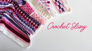 Crochet alphabets have been the labor of love! Speak Crochet Slang It S All In A Nutshell Crochet