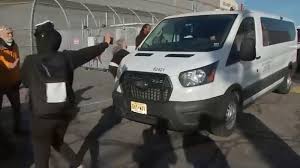 Protesters clash with ICE agents amid hunger strike at Delaney Hall in Newark