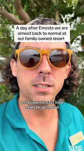 Good morning from St. Thomas! We are happy to see hurricane Ernesto gone  and done with. While the ocean may still need a couple days to settle,  we’re pleased to be getting back to normal already. ...