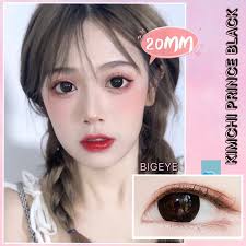 Ditinjau oleh dr mikhael yosia. Power 0 1000 Bigeye Lens 20mm Kimchi Prince Black Korean Color Contact Lens Shopee Malaysia